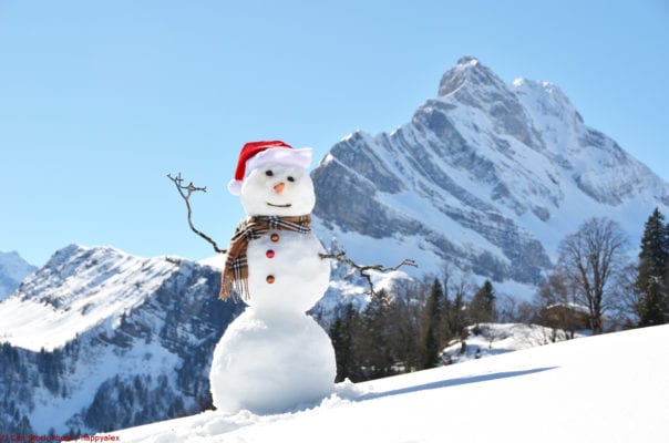 Snowman-on-Mountain