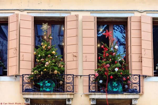 Venice Italy Window Decorations